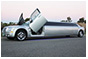Silver Chrysler Limousine